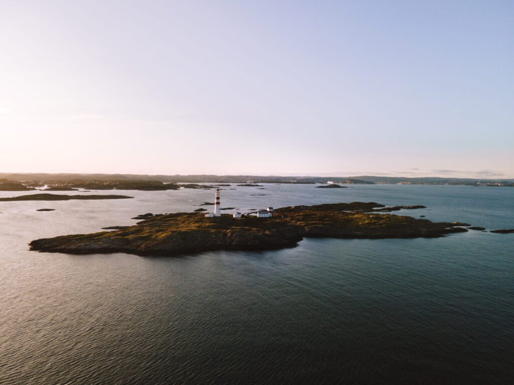 Kristiansand fra Oksøy fyr